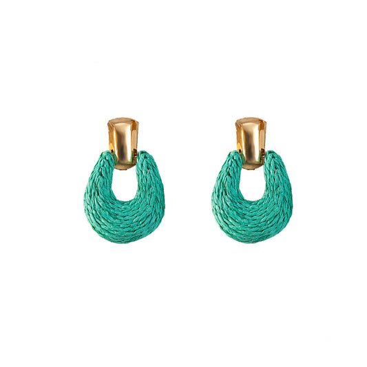 U Shape Drop Earring