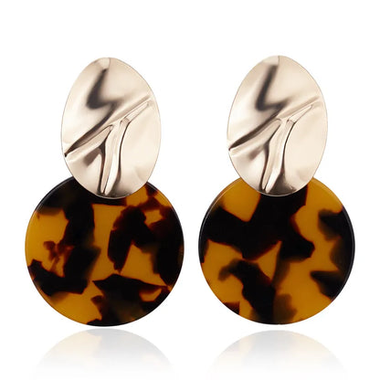 Marble Drop Earring