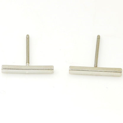 Silver Needle Stud